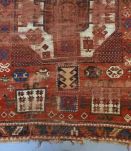 Tapis ancien Caucasien Karachov fait main, 1V07