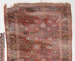 Tapis ancien Oriental fait main, 1V16