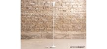 Lampadaire tulipe blanc