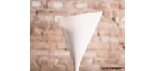 Lampadaire tulipe blanc