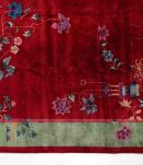 Tapis ancien Chinois Art Deco fait main, 1B923