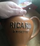 Pichet broc carafe Ricard anisette 