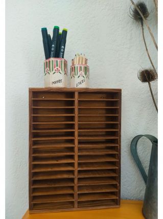 Trieur en bois 
