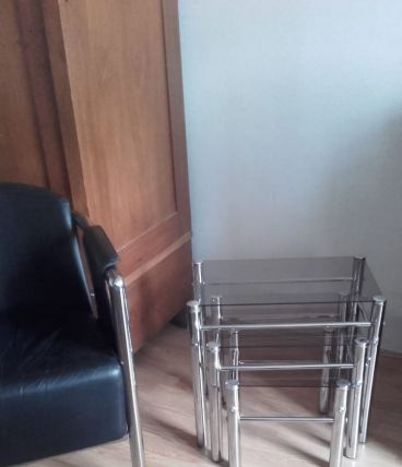 Trois tables gigognes Yves Boutboul