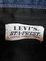 JEAN LEVIS VINTAGE ANNEE 1960 NEUF BLEU MARINE T 36-38