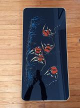 table basse années 50 vintage formica et verre