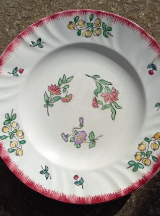assiettes vintage
