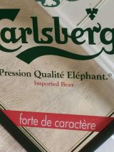 miroir publicitaire Bière Carlsberg