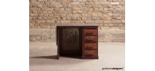 Bureau d'écolier pour enfant avec abattant latéral
