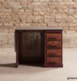 Bureau d'écolier pour enfant avec abattant latéral