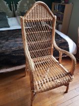 Fauteuil osier