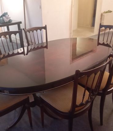 Table ovale berner huwil