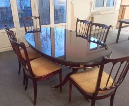 Table ovale berner huwil