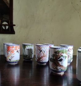 Tasses Franklin Mint Birds &amp; Flowers 