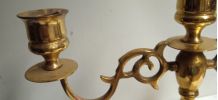 candélabre anglais vintage - vintage English candelabra