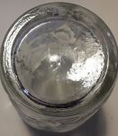 vase transparent italien