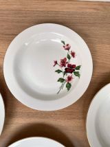 Set de 5 assiettes creuses en porcelaine