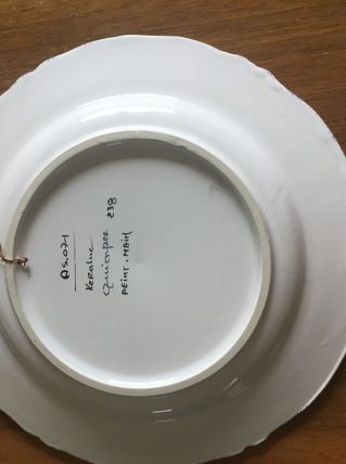 Assiette decorative