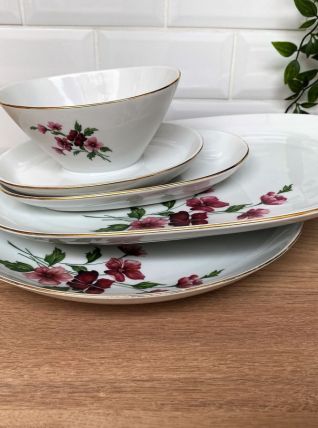 Set de 4 plats de service