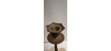 Bougeoir étoile à 8 branches - 8 pointed star candle holder
