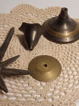 Bougeoir étoile à 8 branches - 8 pointed star candle holder