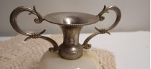 Bougeoirs coniques en onyx - Onyx Taper Candle Holders