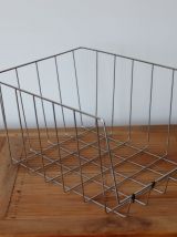 Set de 5 paniers de rangement métalliques