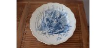Plat aux oiseaux J S terre de fer «  spring service »