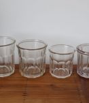 Lot de 4 pots à confitures