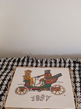 dessous de plat Gien 1960/70