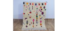 Tapis berbère coloré 152 x 105 cm