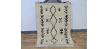 Tapis berbère beni ouarain 157 x 110 cm