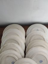 Lot Assiettes Sarregumines Napoleon 1er 