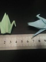 100 grues origami couleurs pastel, mariage, fête, baptême, d
