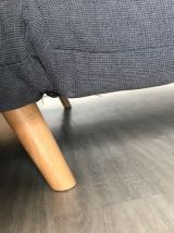 NIO- Banquette convertible 1 place gris anthracite
