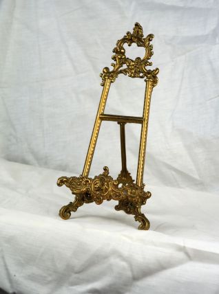 Lutrin en laiton / chevalet de table