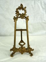 Lutrin en laiton / chevalet de table