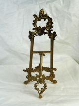 Lutrin en laiton / chevalet de table