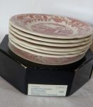 lot 6  assiettes à dessert Gien"un mariage à  la campagne"
