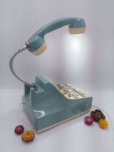 Lampe téléphone /Lampe industrielle /Detournement d'objet