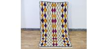Tapis berbère losanges coloré 190 X 100 CM
