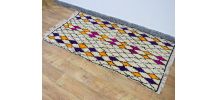 Tapis berbère losanges coloré 190 X 100 CM