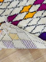 Tapis berbère losanges coloré 190 X 100 CM