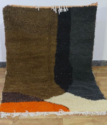 Handmade Berber carpet 195 X 130 CM