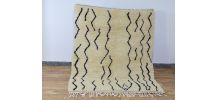 Tapis berbère marocain fait main 204 X 147 CM