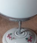 Miroir de table pied porcelaine 