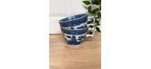 2 tasses en porcelaine fine