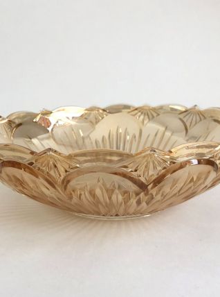 Coupe en verre ancienne