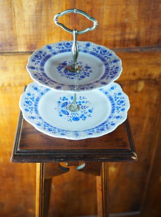 Serviteur en porcelaine à deux étages - Seltmann Weiden
