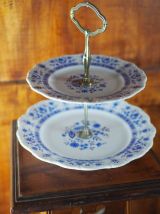 Serviteur en porcelaine à deux étages - Seltmann Weiden